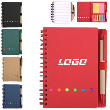 Spiral Notebook With Pen
