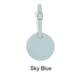 Custom PU Leather Travel ID Tag