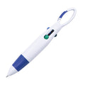 Retractable Shuttle Pens With Carabiner Clip