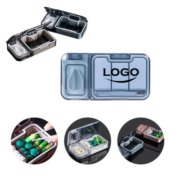 Medication Cutting And Storage Box