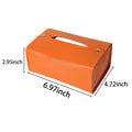 Creative Table Leather Napkin Bag