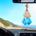 Car Hanging Air Freshener Diffuser Diamond  Empty Bottle