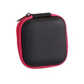 Zipper EVA Square Earphone Storage Case Cable Organizer