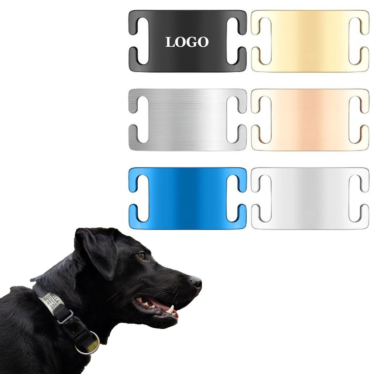 Slide-on Pet Collars Tags