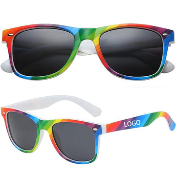 Rainbow Iconic Rectangle Sunglasses