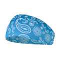 Sports Headband Features Paisley Patterns