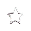3 2/3'' Star-Shaped Carabiner Key Chain