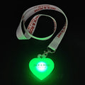 LED Heart Glow Necklace