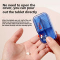 2-in-1 Tablet Cutter Compact Pill Splitting Tool
