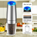 Automatic Gravity Electric Stainless Steel Pepper Grinder