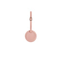 Round PU Leather Luggage Tag