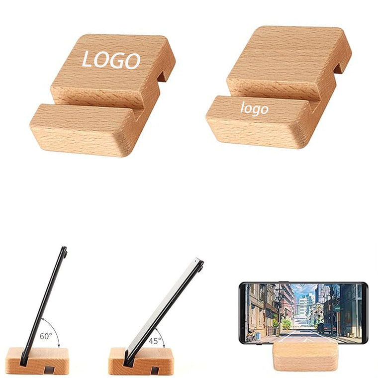 Desktop Wood Holder For Smart Phone