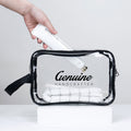 PVC Clear Travel Toiletry Makeup Bag