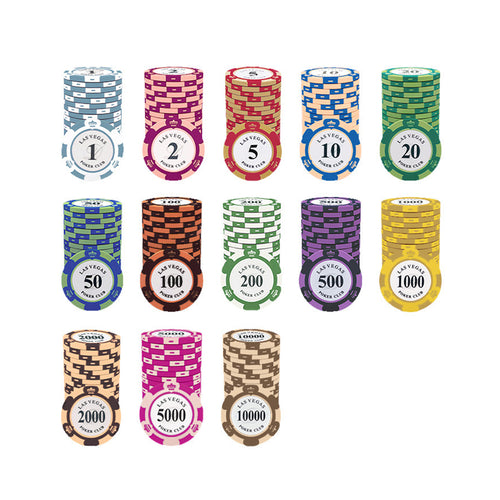 14 Gram Professional Clay Poker Chips