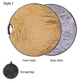 Handheld Collapsible Photography Reflector With Storage Bag