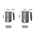 Retro Industrial Style Stainless Steel Cup