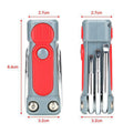 Mini Torch Flashlight W/2 Led And 6 Screwdriver Bits