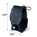 Personalized Leather Golf Ball Bag