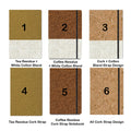 A5 Eco-Friendly Cork/Tea/Coffee Grounds Cover Notebook