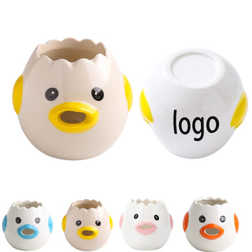 Cute Chicken Shape Porcelain Egg Yolk Egg White Separator
