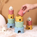 Baby Silicone Stacking Cups Toy