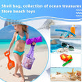 Beach Mesh Shell Bag With Adjustable Straps