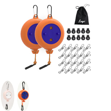 10M Retractable Clothesline Kit