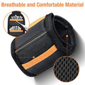 5-Row Magnetic Tool Wristband 15 Strong Magnets & 2 Pockets