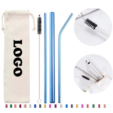 Stainless Steel Straw Set