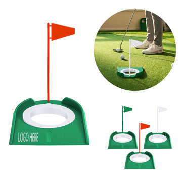 Golf Putting Practice Cup With Flag