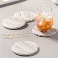 Round Ceramic Car Coaster