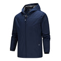 Unisex Outdoor Casual Lightweight Hooded Windbreaker Jacket