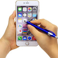 Click-Type Black Ballpoint Pen With Capacitive Touch Plastic Gourd Barrel