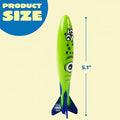 8-Pack Shark Underwater Diving Torpedo Toys