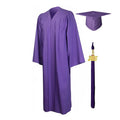 Matte Graduation Gown Cap Tassel Set