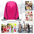 Classic Polyester Drawstring Backpacks