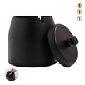Stainless Steel Smokeless Odorless Windproof Ashtray