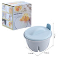 Single Egg Poacher Microwave Eggs Boiler Egg Cooker