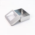 Tin Box With Window