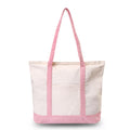 Canvas Tote Bag With External Pocket