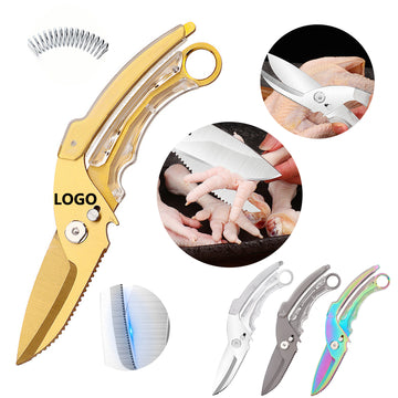 Heavy-Duty Stainless Steel Poultry Kitchen Scissors