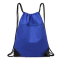 Drawstring Backpack with Front Zipper Pocket
