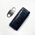 Leather Cigar Case With Cigar Cutter