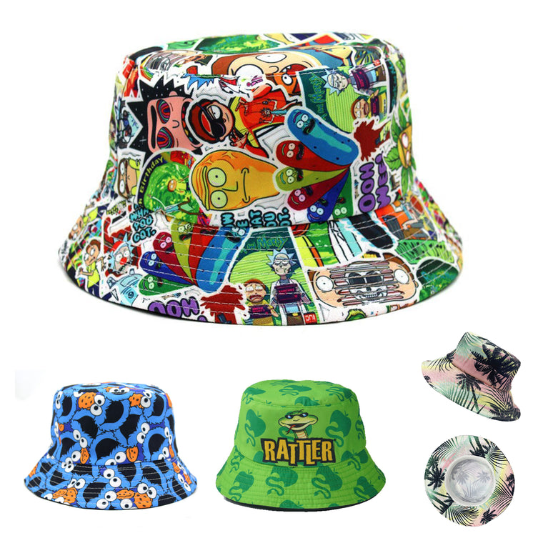 All-Over Print Sun Protection Bucket Hat