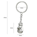 Custom Metal Boxing Gloves Keychain Pendant Keyring