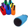 Zippered Beer Bottle Cooler Beverage Sleeve