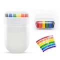 6 - Color Rainbow Face Paint Crayon