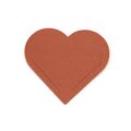 PU Leather Heart-Shaped Bookmark
