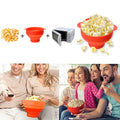 Collapsible  Silicone Popcorn Bowl