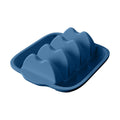 Rectangle Silicone Taco Holder Plate With Dividers